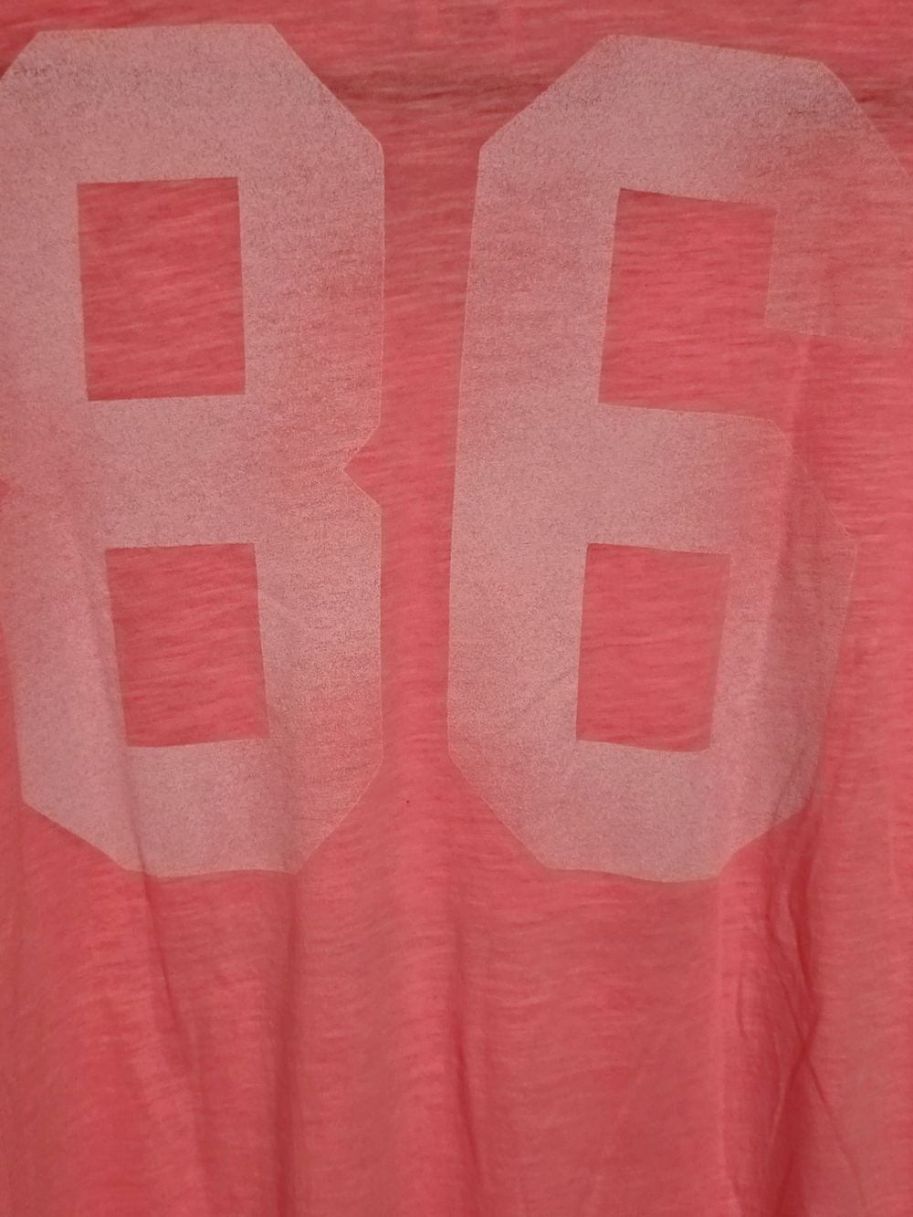 PINK Victoria's Secret Pink Scoop Neck Tee Size Large - Picture 4 of 4